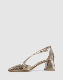 S by Sempre Di - Amy Block Sandals