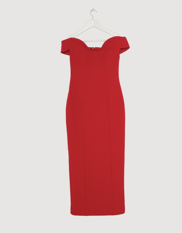 Revibe - Repaired Mossman Modernist Maxi Dress - AU 8