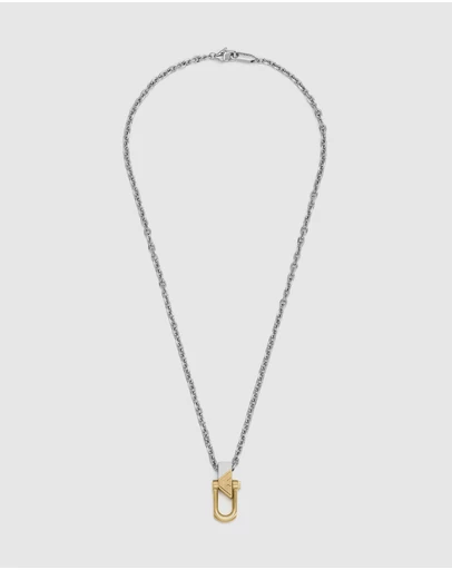 Emporio Armani - Emporio Armani Two-Tone Necklace