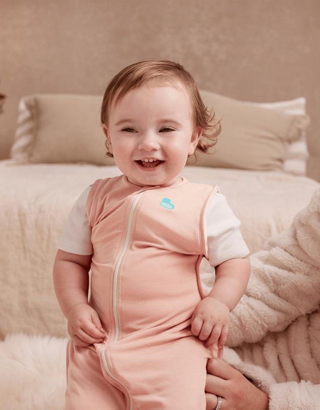 Love to Dream - Swaddle Up™ Transition Bag 0.2 TOG Stretch Cotton Blush