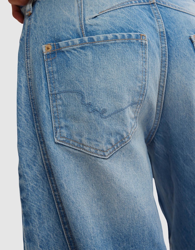 Free People - Good Luck Mid Rise Barrel Jeans