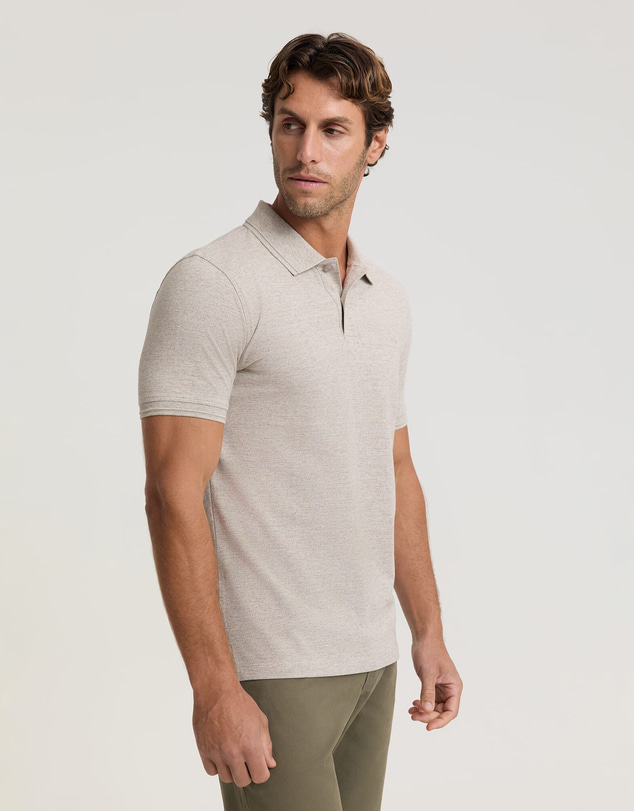 Sportscraft - Sc Melange Pique Polo
