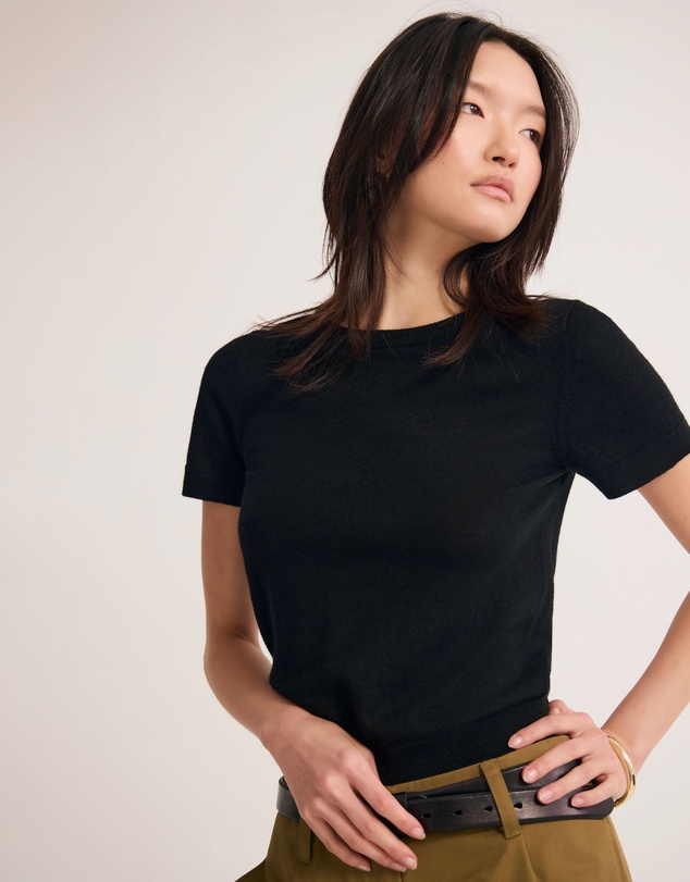 Oxford - Grace Short Sleeve Merino Knit