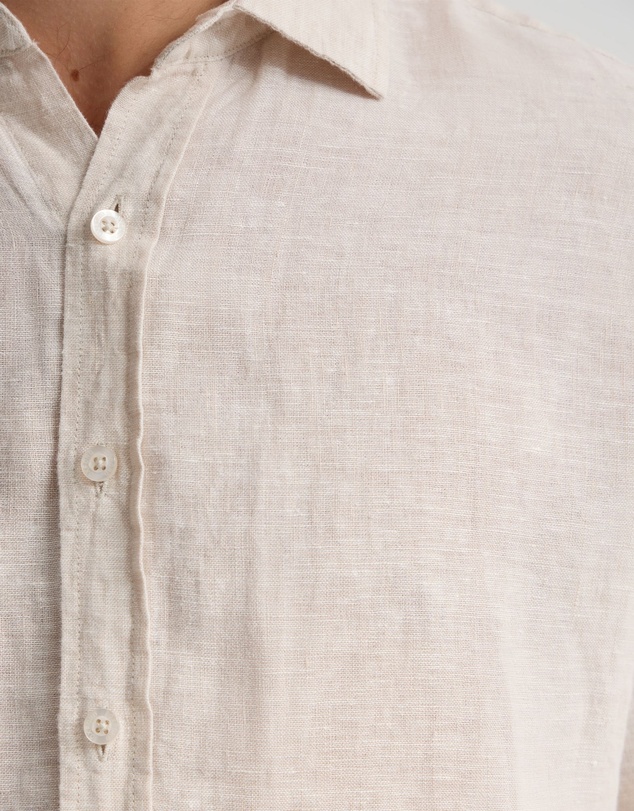 Oxford - Cooper Ls Organic Linen Shirt