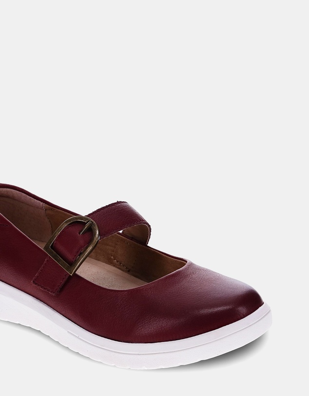 Mia Vita - Besty Mary-Jane - Burgundy
