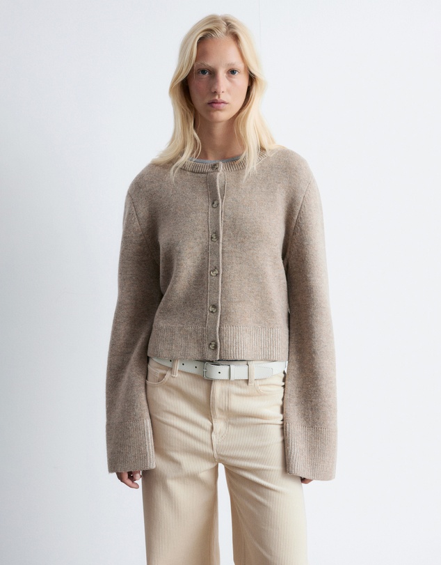 & Other Stories - Cropped Boxy Cardigan