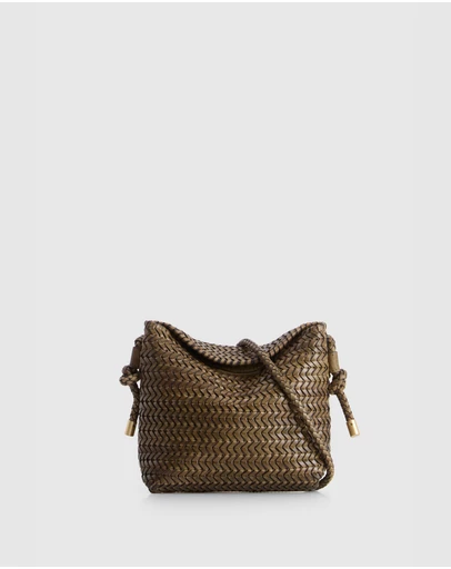Evity - Allegra Weave Mini Crossbody Bag
