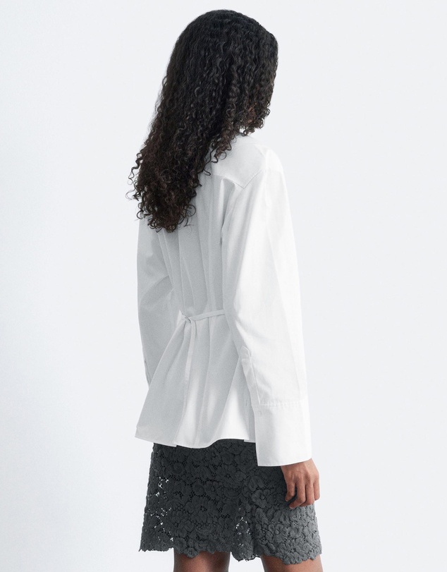 & Other Stories - Tapered Tie-Belt Shirt