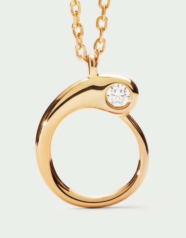 PDPAOLA - Initial 2026 O Pendant Necklace