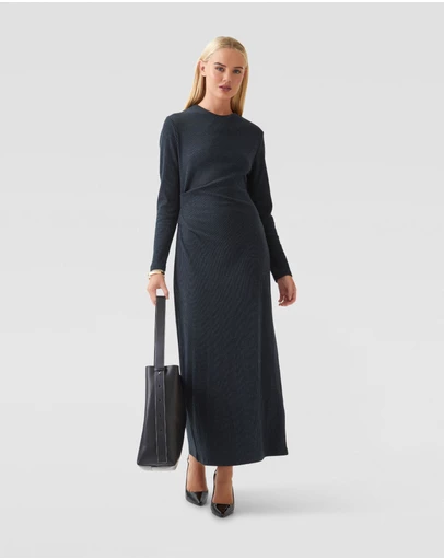 Oxford - Hartley Pinstripe Knit Dress