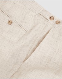 REISS - Bloomfield Linen Trousers