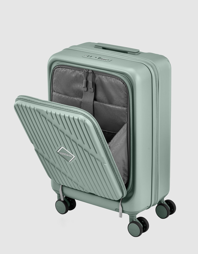 American Tourister - Velox Carry-On Small Suitcase 54cm Expandable Book-Opening