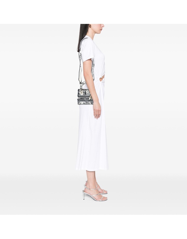 Pre-Loved by Azura Reborn - Pre-Loved Mini Embroidered Canvas Plan de Paris Lady D Lite
