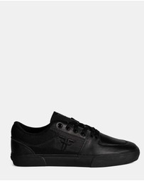 Fallen Footwear - Fallen Footwear Men Patriot Classic Vulcanised Sole Shoes Black