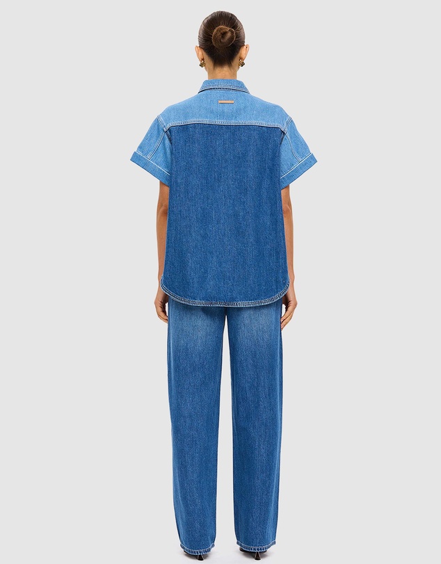 KIVARI - Coralie Denim Shirt