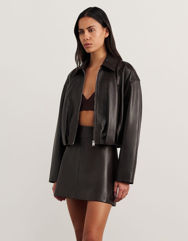 Jag - Leather Bomber
