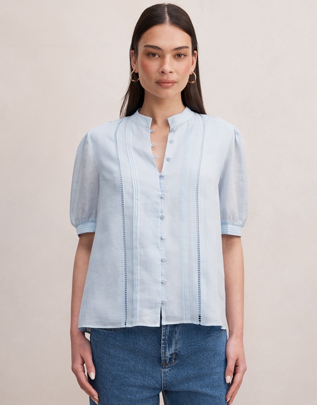 Forever New - Skye Trim Detail Blouse