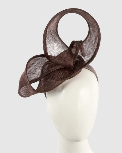 Max Alexander - Tall Sinamay Fascinator Headband