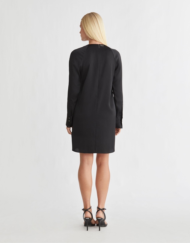 Calvin Klein - Satin Mini Shift Dress