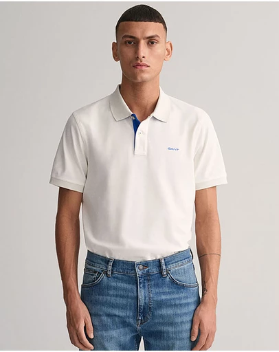 Gant - Contrast Piqué Polo Shirt