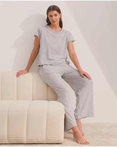 Papinelle - Jada Organic Cotton Wide Leg Pant