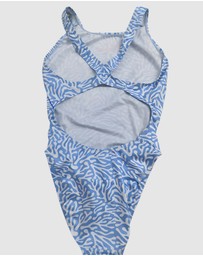 Salty Johnson - Blue Coral Thick Strap One Piece