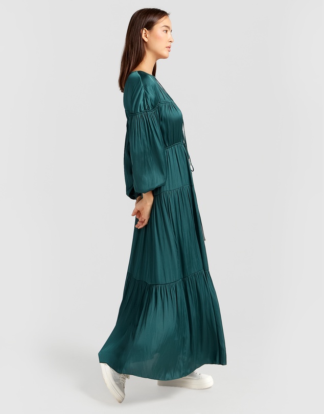 Belle & Bloom - Window Seat Tiered Maxi Dress