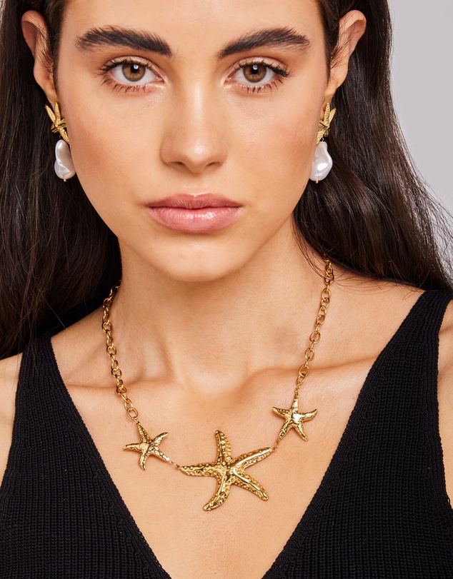 Zoe Olivia - Waterproof Starfish Statement Necklace