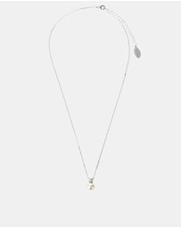 Georgini - GEORGINI OCEANS NOOSA FRESHWATER PEARL NECKLACE SILVER