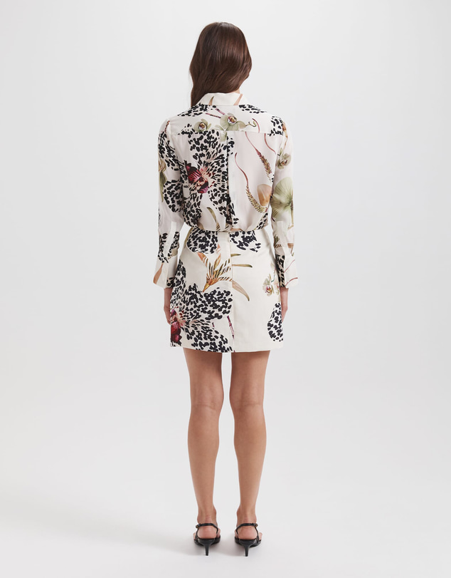 SABA - Fiora Rouched Mini Skirt
