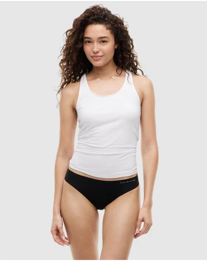 Tommy Hilfiger - 3 Pack Logo Microfibre Brazilian Briefs