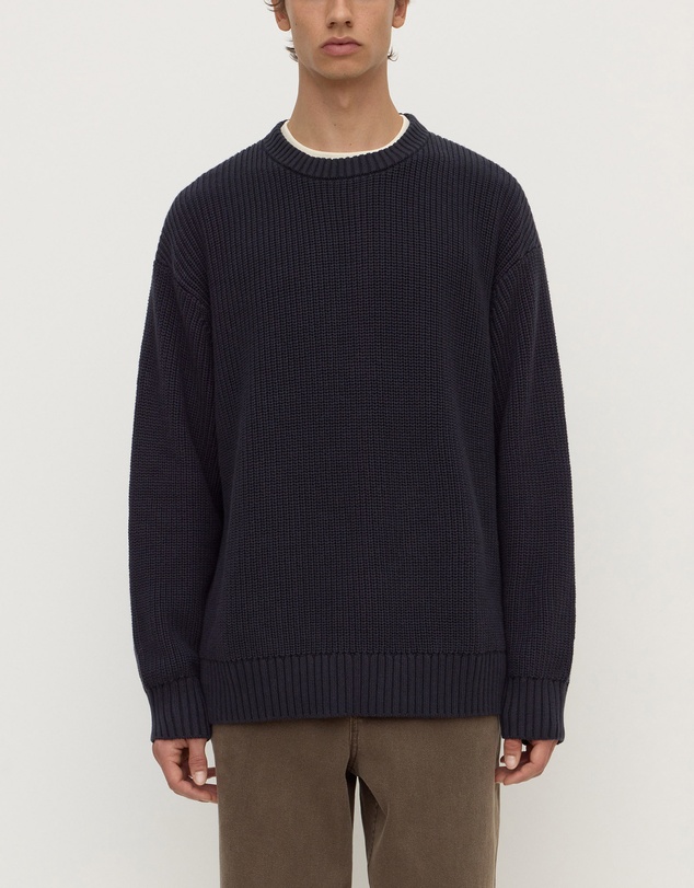 Assembly Label - Carson Cotton Rib Knit Jumper