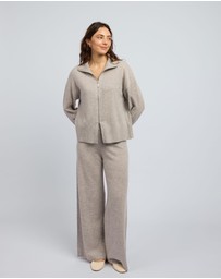 Huntly - Margot Cashmere Zip Jacket
