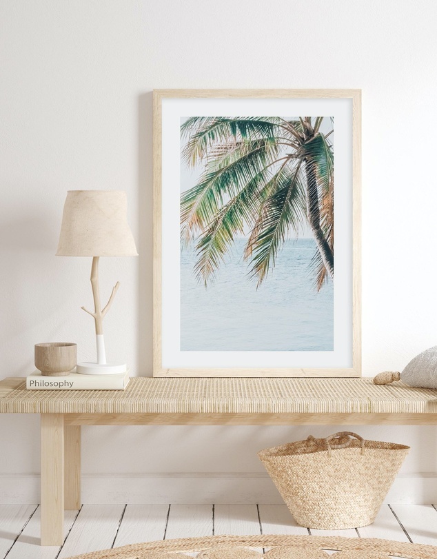 Olive et Oriel - Maldivian Palm II Art Print