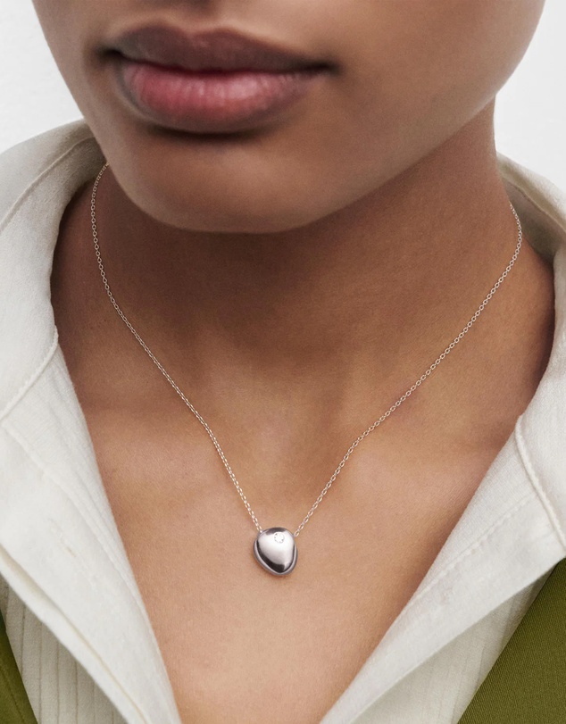 PDPAOLA - Wave Silver Necklace