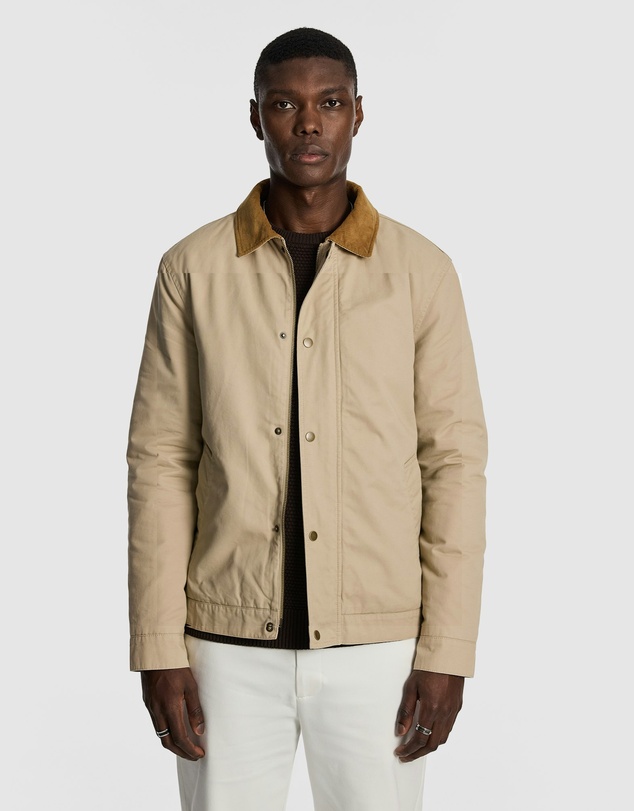 yd. - Fraser Contrast Collar Jacket