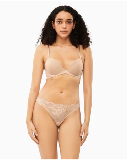 Calvin Klein - Seductive Comfort Lotus Floral Thong