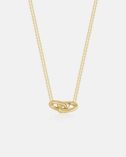 Ania Haie - Gold Interlocked Necklace