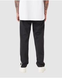 Zanerobe - Stitched Football Trackpant Black
