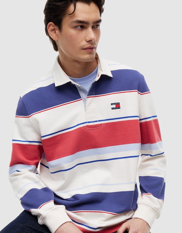 Tommy Jeans - Relaxed Stripe Rugby