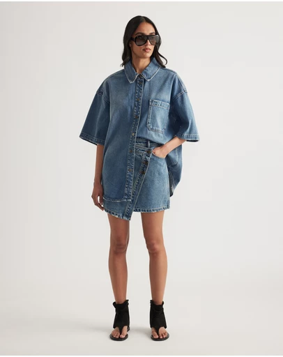 Decjuba - Rowan Oversized Denim Shirt