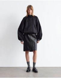 & Other Stories - Voluminous-Sleeve Bomber Jacket