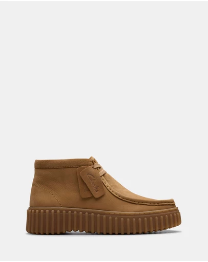 Clarks - Torhill Moss Light Tan Nubuck