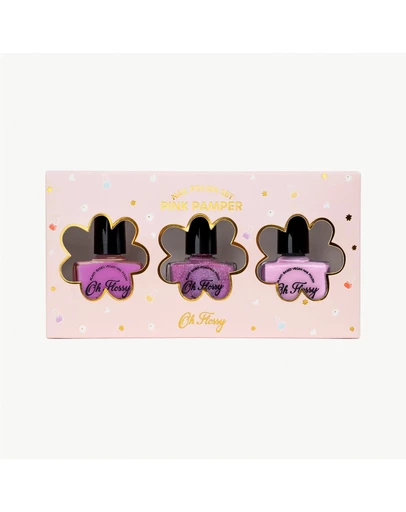Oh Flossy - Oh Flossy Pink Pamper Nail Polish Set