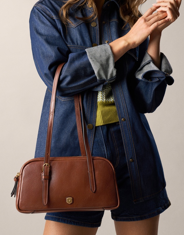 Fossil - Danni Brown Shoulder Bag