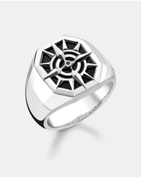 THOMAS SABO - Ring Compass Black