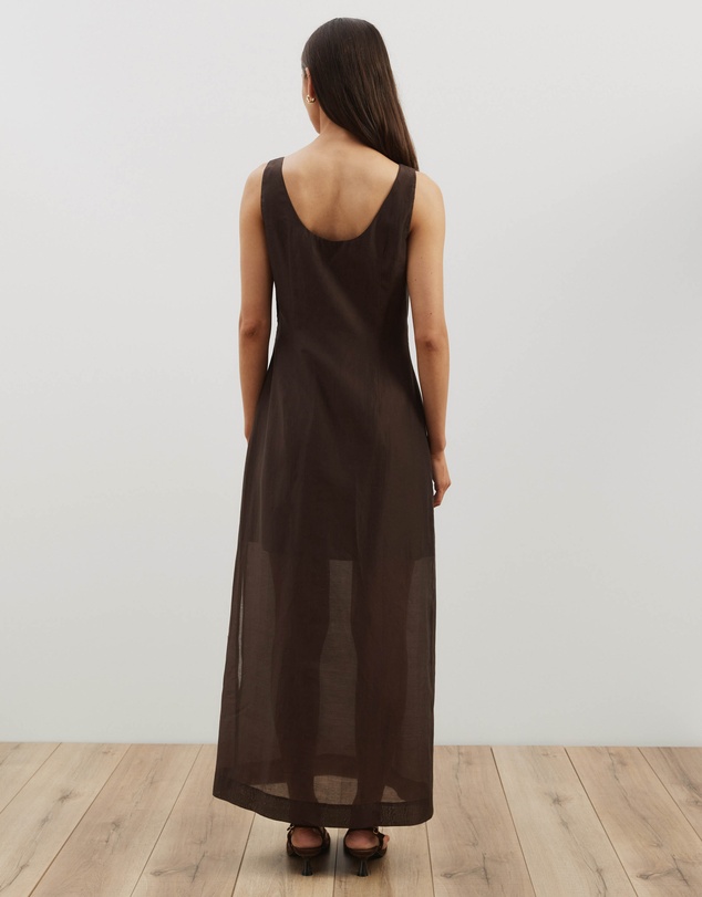 Atmos&Here - Tammy Organza Maxi Dress