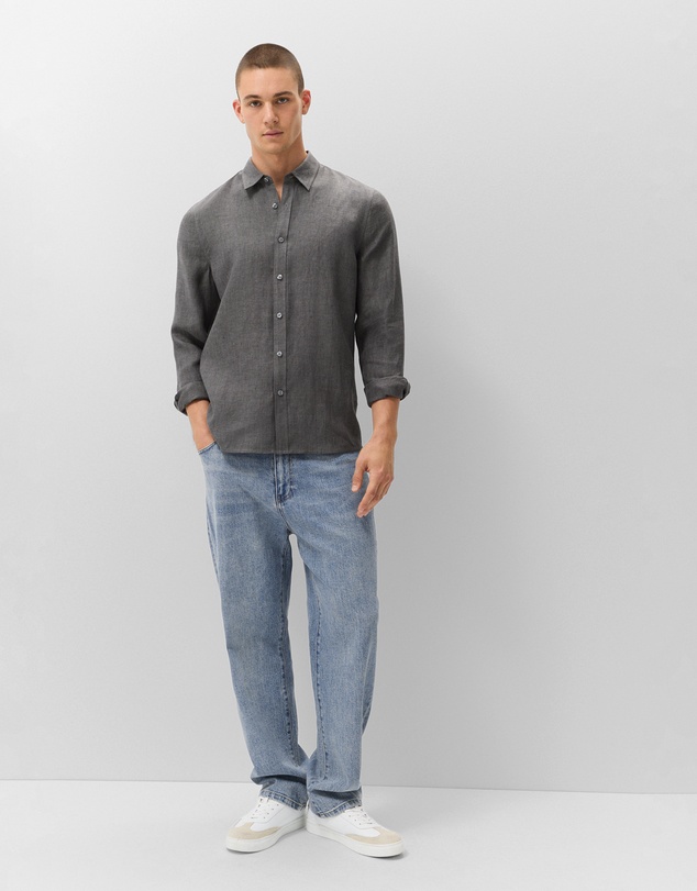 UNISON - Linen Regular Fit Shirt