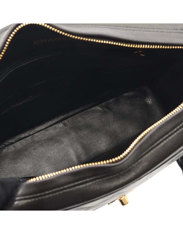 Pre-Loved by Azura Reborn - Pre-Loved CC Quilted Lambskin Tassel Flap Camera Bag