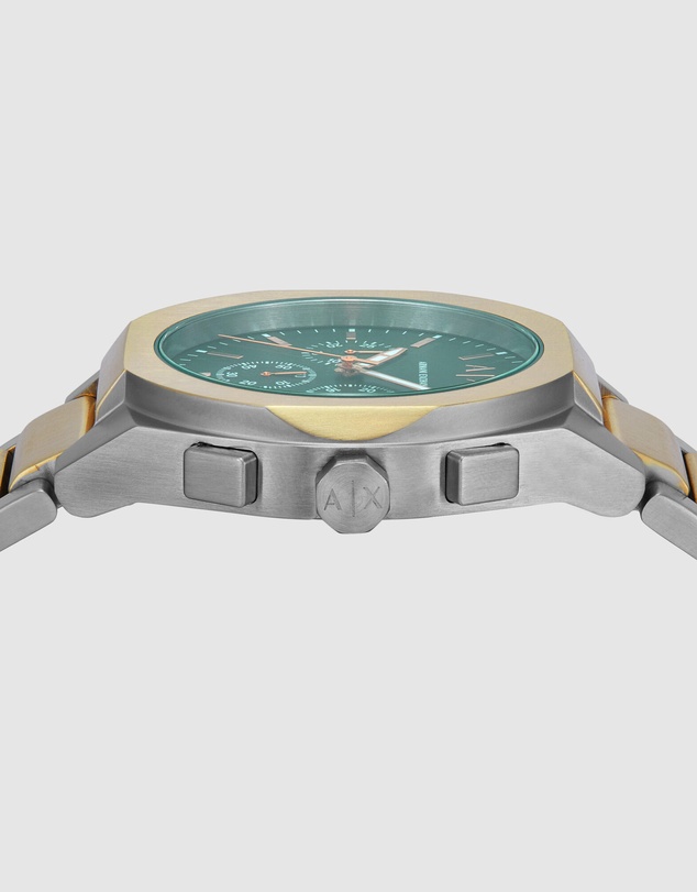 Armani Exchange - Two Tone Chronograph Watch